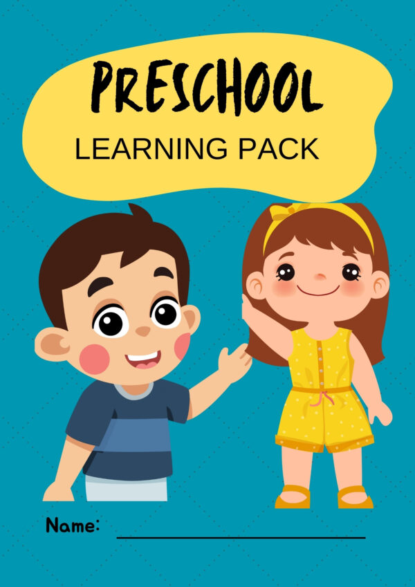 Pre school work book bundle