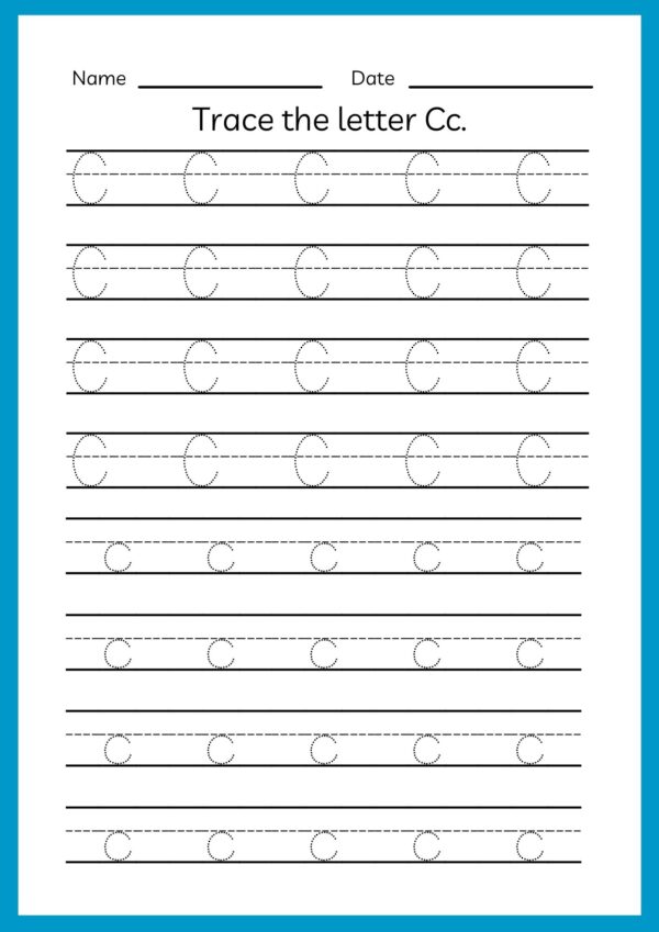 Preschool Alphabet worksheets - Image 7