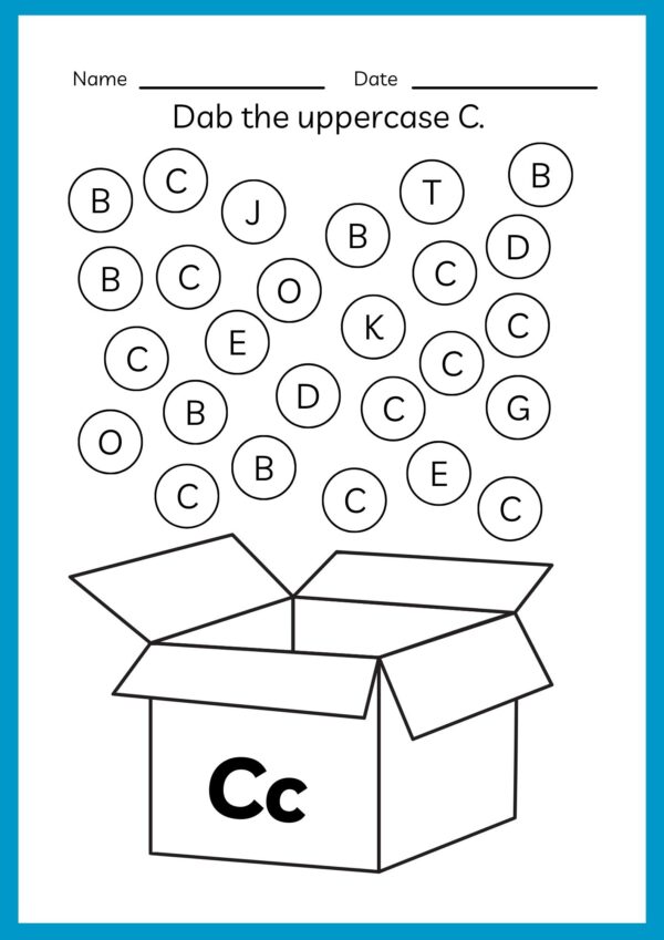 Preschool Alphabet worksheets - Image 9