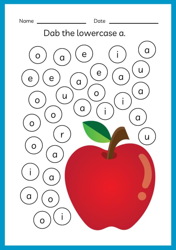 Preschool Alphabet worksheets - Image 5