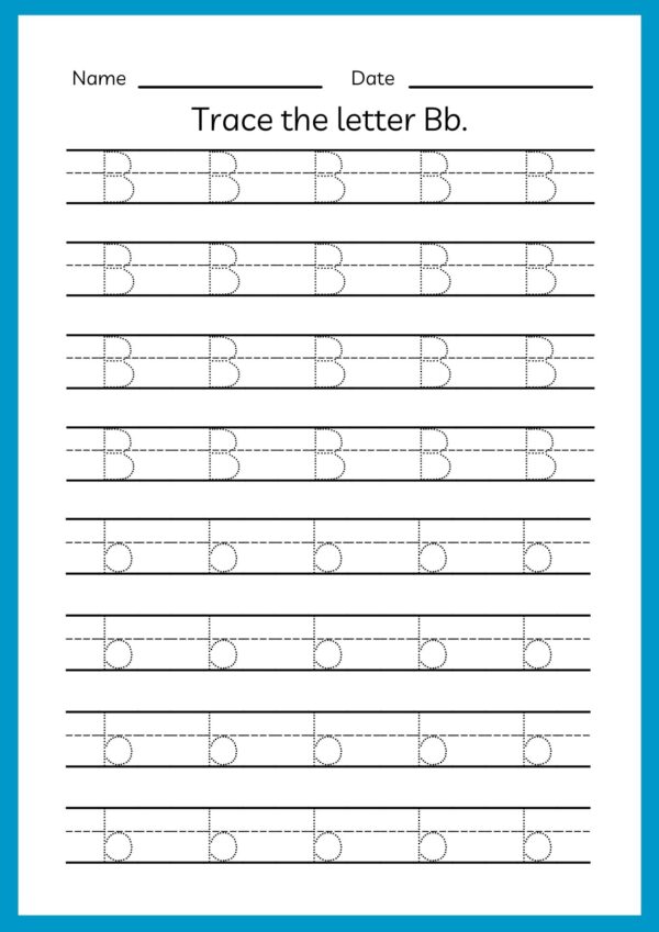 Preschool Alphabet worksheets - Image 6