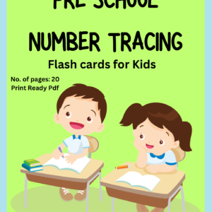 Number Tracing Flash Cards (1 to 10 )